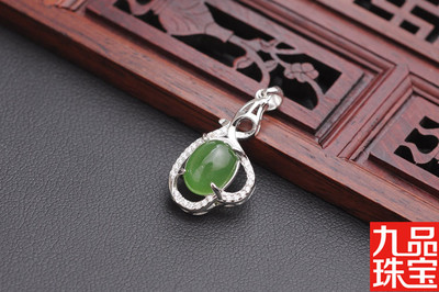 和田碧玉與925銀 廣州玉器市場(chǎng)的精致吊墜與五金交電的交匯